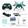 JJRC H42WH Butterfly-like Quadcopter With 0.3mp wifi Camera Altitude Hold Voice control Headless Mode PK H37 Mini SJY-H42WH